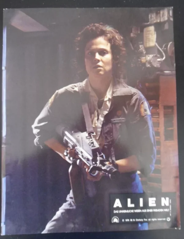 ALIEN (5) German Lobby Cards 8.4x11" 1979