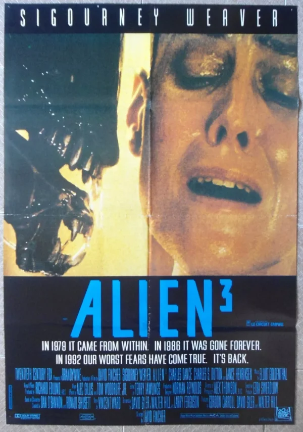 ALIEN III Lebanese/English 27x39" SS 1992