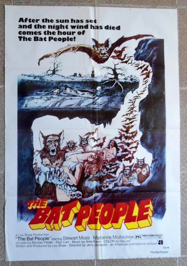 BAT PEOPLE 27.5x39.4" Lebabnese/English R1974