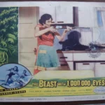BEAST WITH 1000000 EYES Lob. Card #2 11"x14" 1955