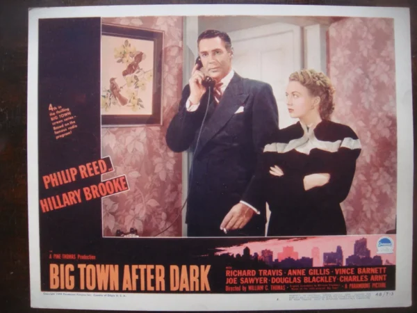 BIG TOWN AFTER DARK US Lobby Card 11x14" 1948