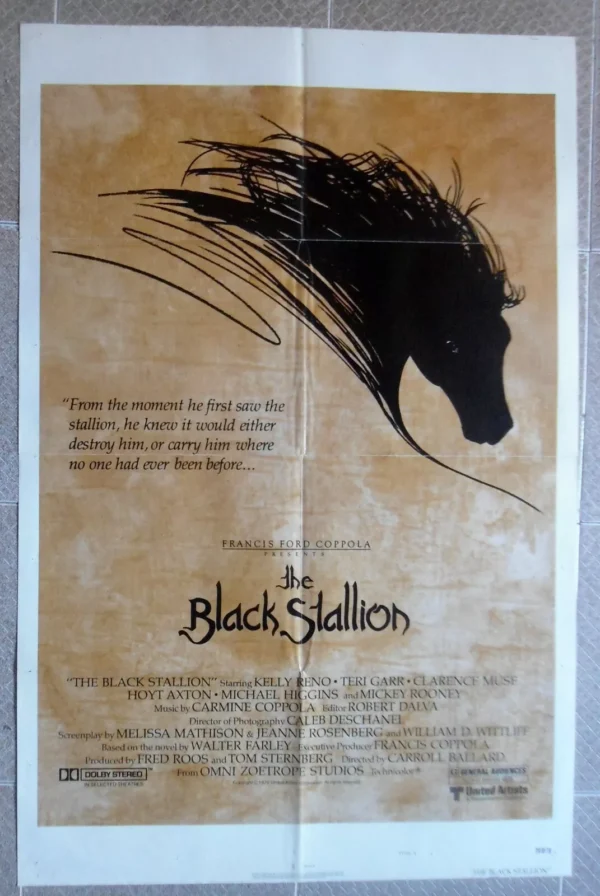 BLACK STALLION One sheet 27x41" US 1979