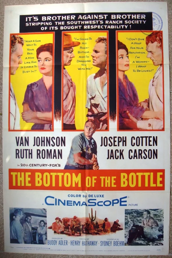 BOTTOM OF THE BOTTLE 27x41" 1956