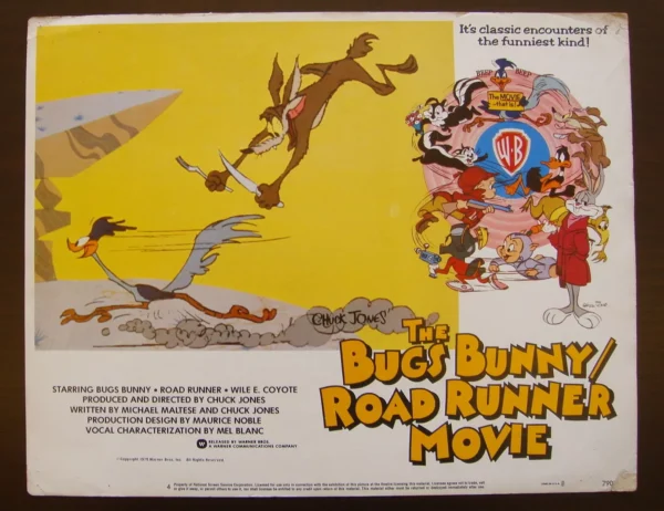 BUGS BUNNY ROAD RUNNER Lobby Card 11x14" 1979