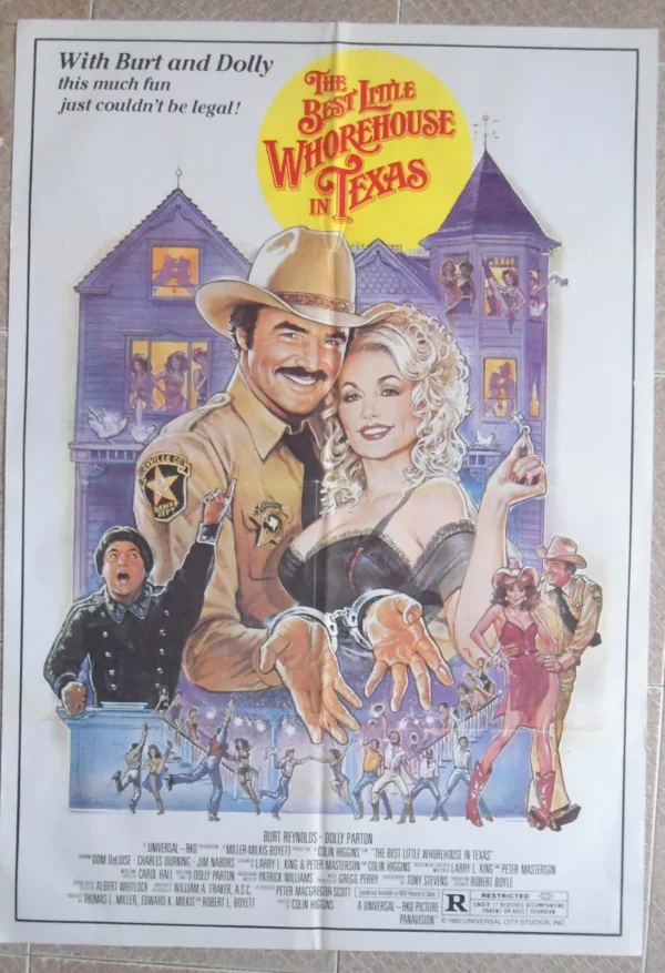 BEST LITTLE WHOREHOUSE 27.5x39.4" 1982