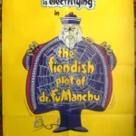 FIENDISH PLOT OF DR FUMANCHU English 27x40" 1980
