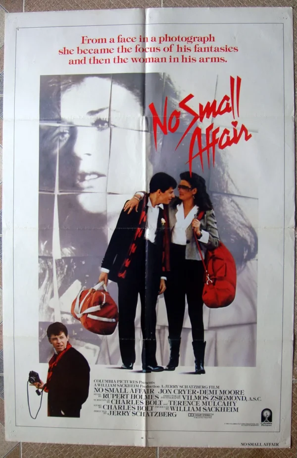 NO SMALL AFFAIR Original 27x41" Demi Moore 1984 Movie Poster