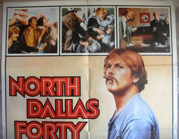 NORTH DALLAS FORTY Original English 27x40" movie poster 1979