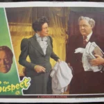 SUSPECT 27x41 Original US 11"x14" Lobby Card Charles Laughton 1944