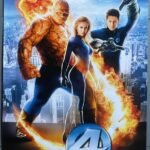 FANTASTIC 4  27"X40" Rolled DS Int'l Teaser Style Movie Poster.2005