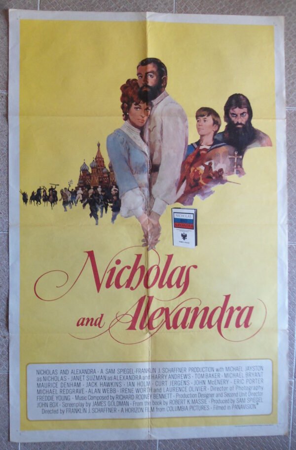 NICHOLAS AND ALEXANDRA 27x41" US movie poster 1971