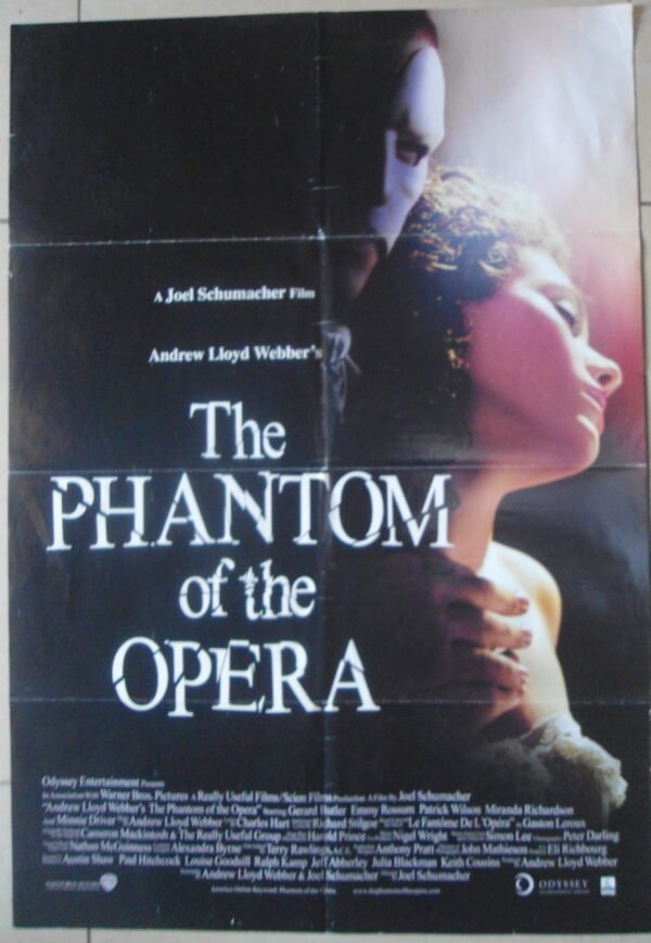 PHANTOM OF THE OPERA Lebanese/English 27X39" SS Movie poster 2004