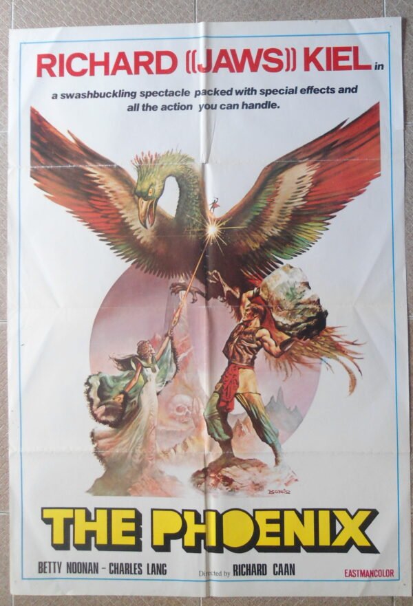 PHOENIX Lebanese/English 27.5x39.5"  Movie Poster 1979