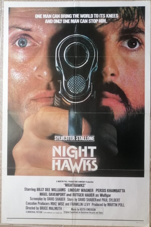 NIGHT HAWKS 27x41" Original US Movie Poster 1981