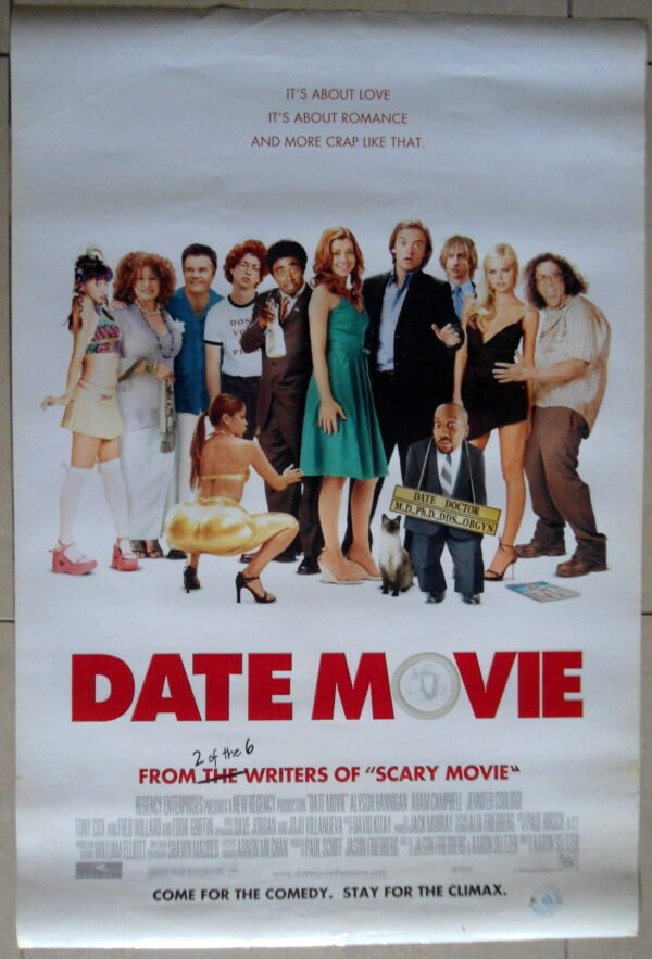 DATE MOVIE Rolled DS 27"X40" Rare Int'l Style B US Movie Poster 2005