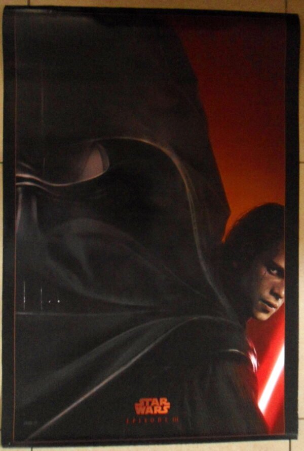 STAR WARS Rolled DS 27"X40" Rare Int'l Style B 69X102 cm Sci-Fi Movie Poster 2005