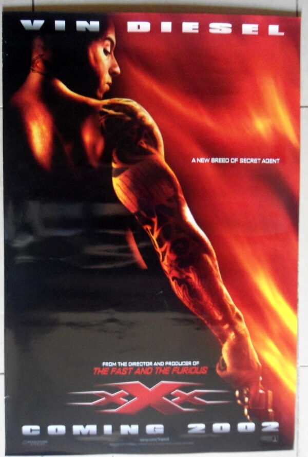 XXX Rolled DS 27"X40" Rare US Int'l Coming 2002 Style Movie Poster 2002