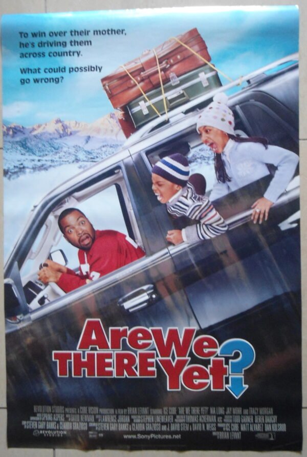 ARE WE THERE Yet? Rolled DS 27"X40" ICE CUBE USA Movie Poster 2005