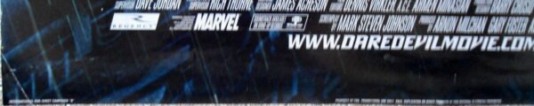 DAREDEVIL Rolled DS 27"X40" Rare Int'l Style US Marvel Comics Movie Poster 2003 - Image 2