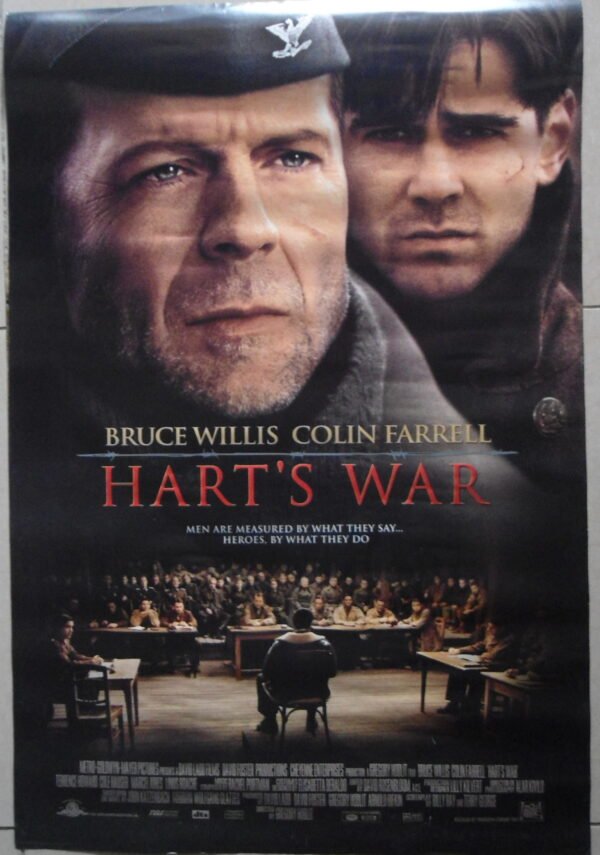 HART'S WAR Rolled DS 27"X40" US Int'l Style B Movie Poster 2002