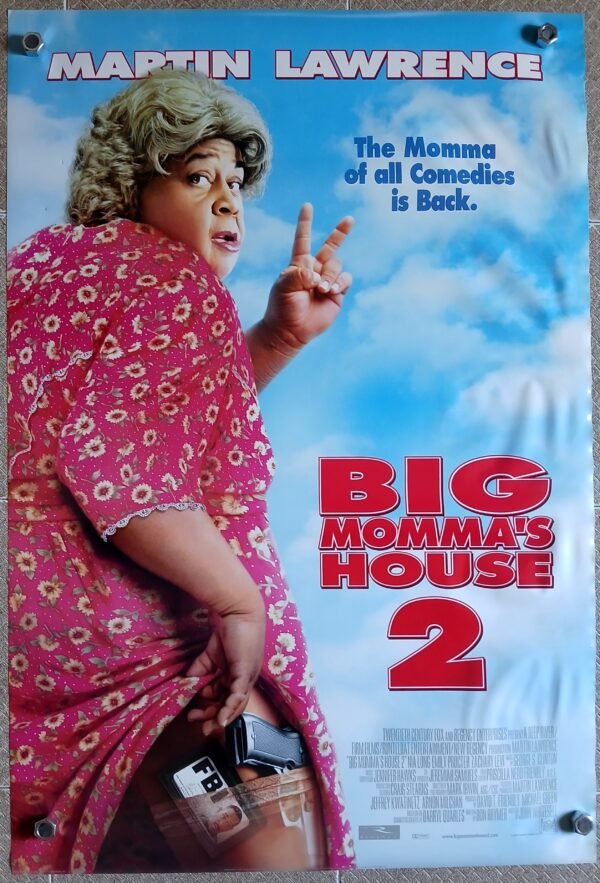 BIG MOMMA'S HOUSE II Rolled DS 27"X40" Rare US Int'l B Style Movie Poster 2006