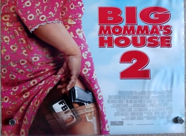 BIG MOMMA'S HOUSE II Rolled DS 27"X40" Rare US Int'l B Style Movie Poster 2006 - Image 2