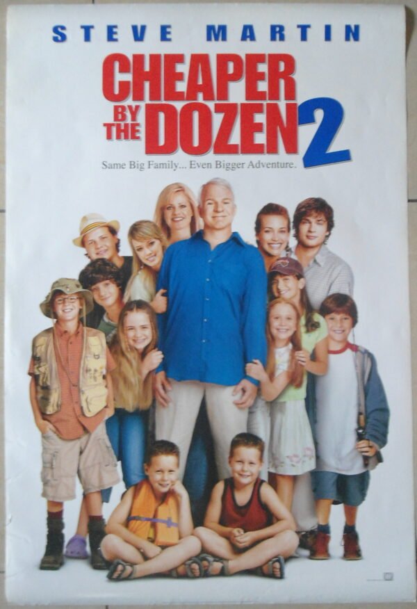 CHEAPER BY THE DOZEN 2 Rolled DS 27"X40" Rare US Version A  Movie Poster 2005