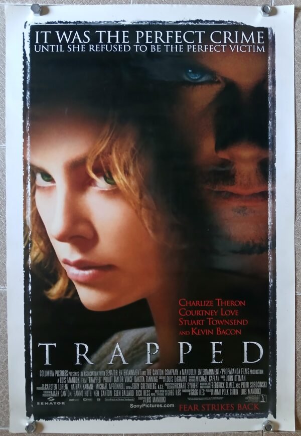 TRAPPED Double Sided Rolled DS 27"X40" Movie Poster 2002