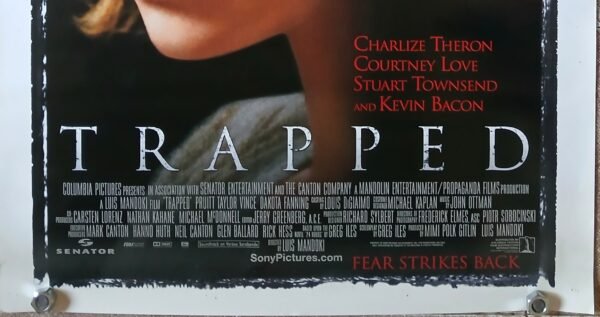 TRAPPED Double Sided Rolled DS 27"X40" Movie Poster 2002 - Image 2