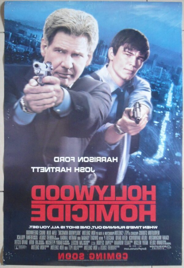 HOLLYWOOD HOMICIDE Rolled DS 27"X40" US Harrison Ford Movie Poster 2003