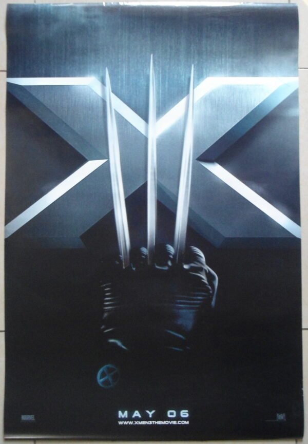 X MEN THE LAST STAND Rolled DS 27"X40" Marvel Sci-Fi Int'l A Style Teaser US Movie Poster 2006