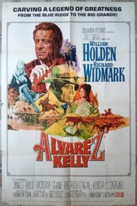 ALVAREZ KELLY  27"X41" William Holden Movie poster. 1966
