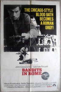 BANDITS IN ROME Roma Come Chicago Poster 27x41" Movie Poster 1969