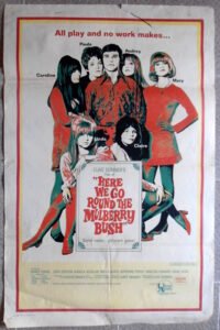 HERE WE GO ROUND THE MULBERRY BUSSH 27x41" Movie Poster 1968