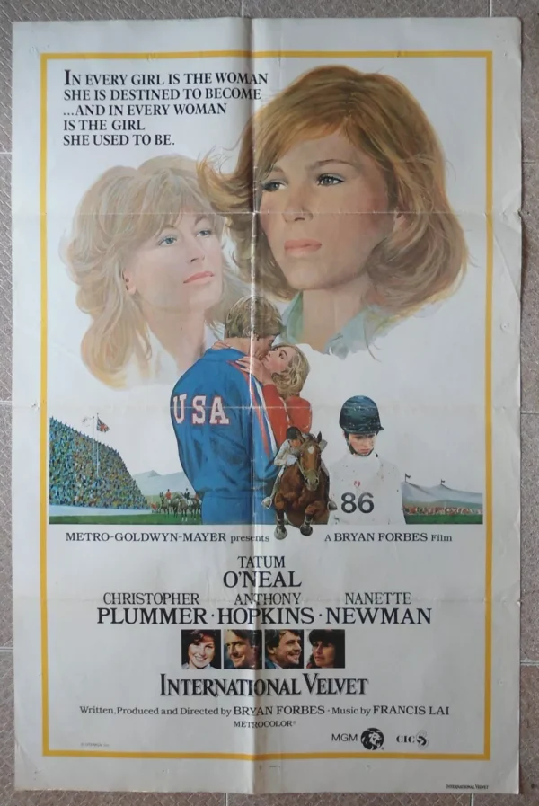 INTERNATIONAL VELVET US 27"X41" movie Poster 1978