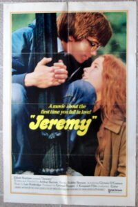 JEREMY One sheet 27x41" Original US Int'l Style Movie Poster Film 1973 F/VF
