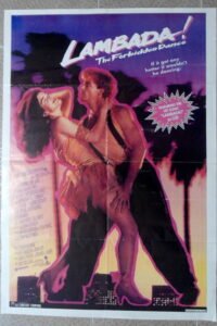 LAMBADA Forbidden Dance Lebanese/English 27.5x39.4" Movie Poster 1990 VF