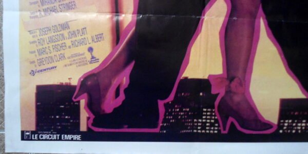 LAMBADA Forbidden Dance Lebanese/English 27.5x39.4" Movie Poster 1990 VF - Image 2