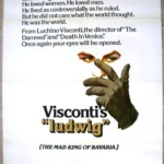 LUDWIG One Sheet US  Movie poster 27x41" Luchino Visconti Film 1973 VF