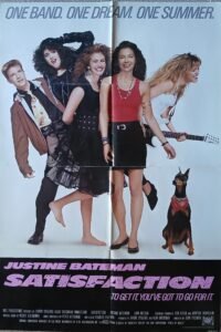 Satisfaction Single sided US 27X40" Rock & Roll movie poster 1988 VF