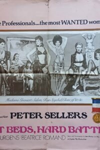 SOFT BEDS HARD BATTLES British Quad 30x40" UK Movie poster 1975