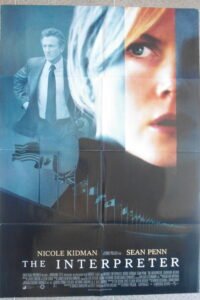 INTERPRETER 1 Sheet 27x39" US Rare Int'l Style SS Movie Poster 2005