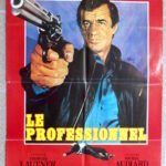 LE PROFESSIONNEL Lebanese/French 27.5x39.4" Belmondo Movie Poster 1981