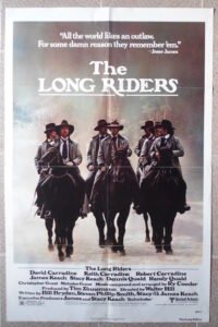 LONG RIDERS One sheet US Movie poster 27x41" Carradine film 1980 NM