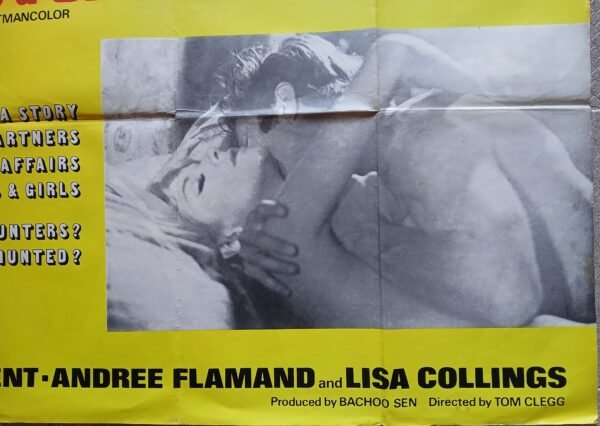 LOVE IS A SPLENDID ILLUSION 30x40" Lebanese Quad BQ Movie Poster 1970 - Image 3