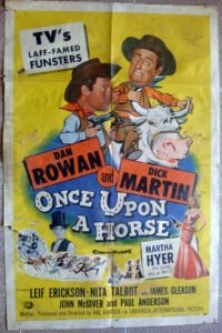 ONCE UPON A HORSE  1Sheet US Art Work Movie Poster 27x41" 1958 FAIR