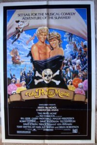 PIRATE MOVIE One sheet Movie poster 27x41" Ted Hamilton Film 1982 NM (C9)