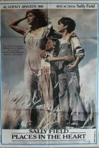 PLACES IN THE HEART Lebanese/English 27.5x39.4" Sally Field AA Movie Poster 1984 NM