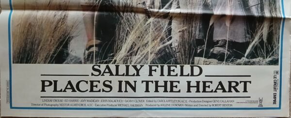 PLACES IN THE HEART Lebanese/English 27.5x39.4" Sally Field AA Movie Poster 1984 NM - Image 2