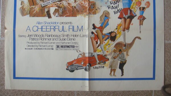REVENGE OF THE CHEERLEADERS 27"x41" US Movie Poster Film 1976 - Image 2